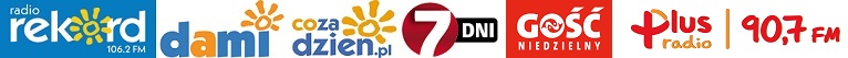 logo patronów medialnych festynu