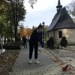  Akcja sprzątania Cmentarza Wojskowego