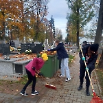 Akcja sprzątania Cmentarza